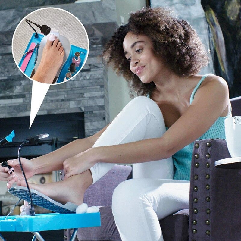 MESA PARA PEDICURE MULTIFUNCIONAL PLEGABLE