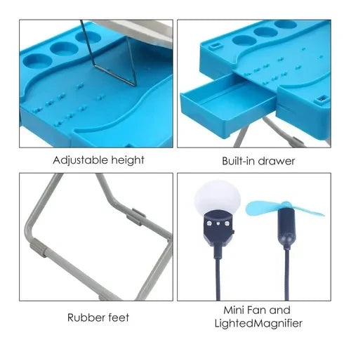 MESA PARA PEDICURE MULTIFUNCIONAL PLEGABLE