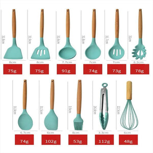 Set De Utensilios De Cocina X 12 Piezas