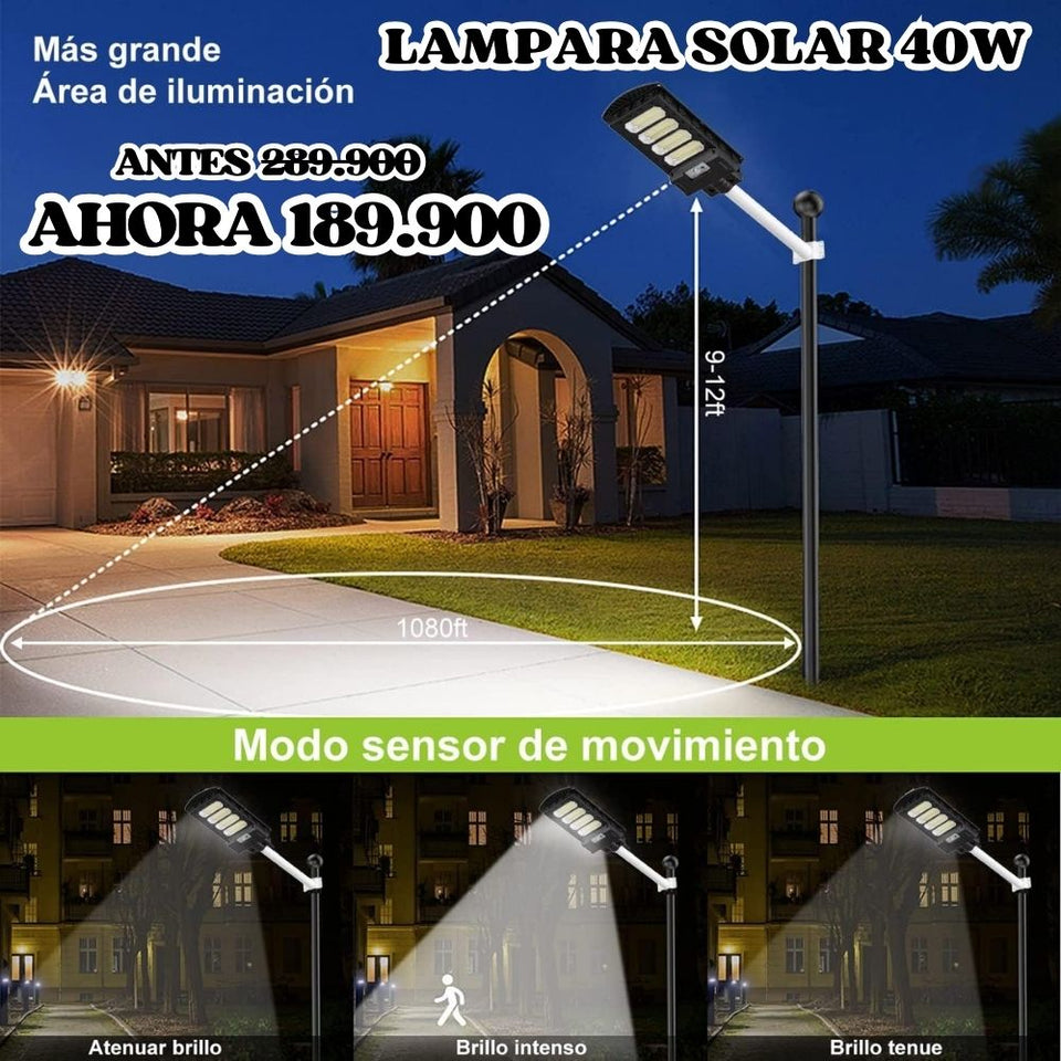 Lampara Solar 4OW