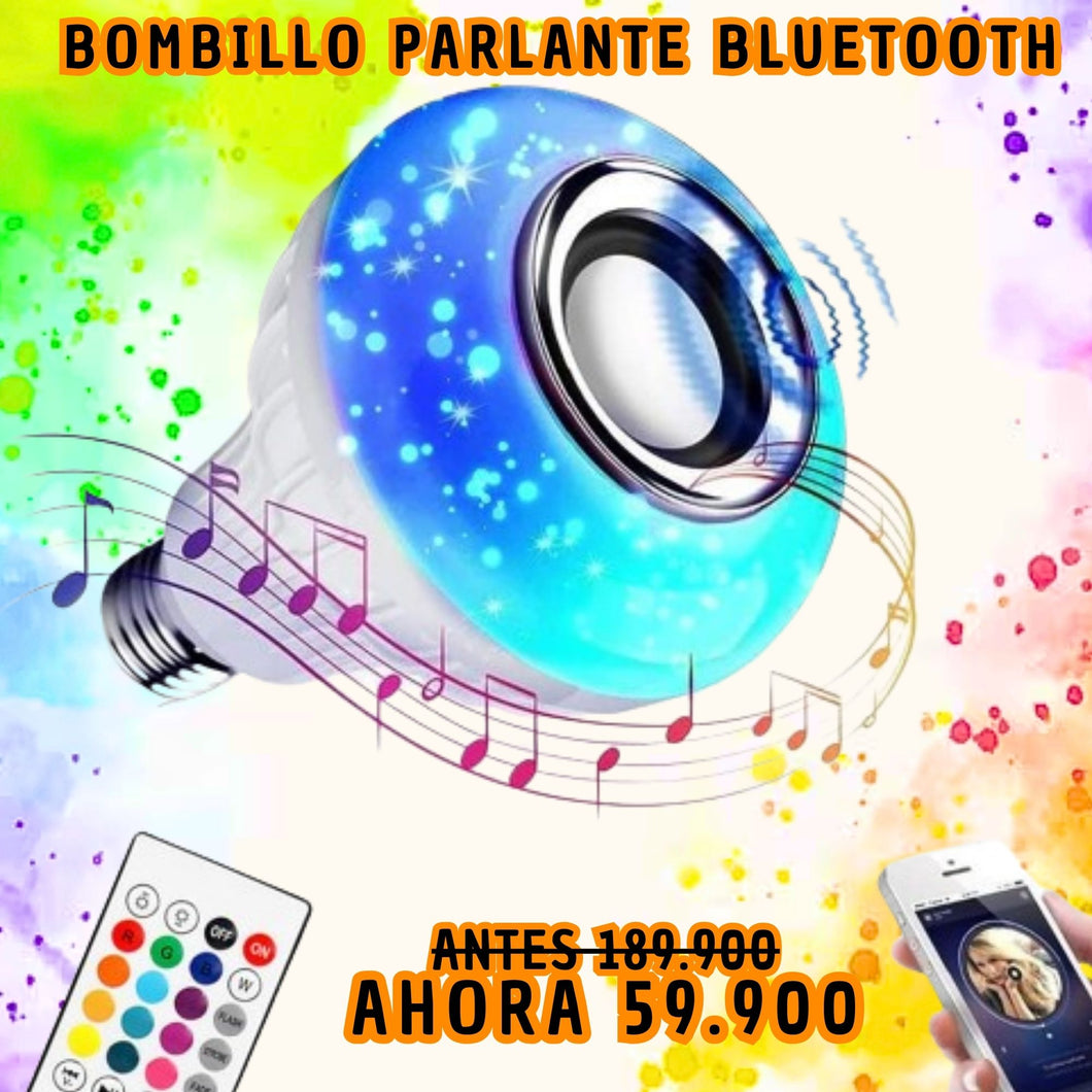 Bombillo Parlante Bluetooth