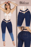 Jeans piel de durazno