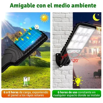 ESPECTACULAR LAMPARA SOLAR   IRESISTIBLE